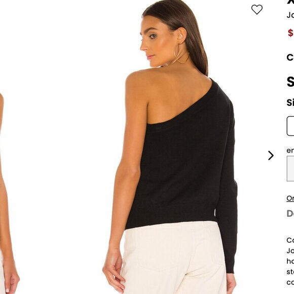 John & Jenn by Line X REVOLVE One Shoulder Sweater - Picture 3 of 4